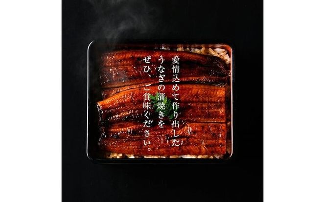 【志布志市人気No.1お礼の品】霧島湧水鰻の蒲焼き 140g以上×3尾＜計420g以上＞ a6-072