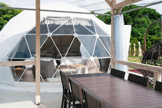 にかほ温泉 旅館いちゑ 「 グランピング 宿泊 補助券 9,000円分」 温泉旅館 温泉宿 温泉旅館 ホテル 温泉ホテル 秋田 にかほ市