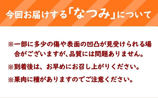 ＜先行予約＞初夏のみかん なつみ 約3kg 株式会社 魚鶴商店《2027年4月中旬-4月下旬頃出荷》 和歌山県 日高町 みかん なつみ 南津海 柑橘 果物 フルーツ 送料無料---wsh_uot138_4c4g_25_11000_3kg---