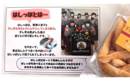 干し芋のはしっぽ 8個入り 干しいも ほしいも サツマイモ さつまいも お菓子 フードロス問題 SDGs かりんとう かりん糖 [AG003us]
