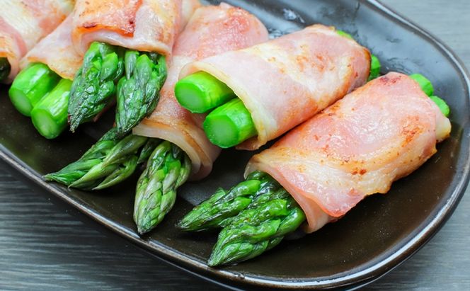 【2026年春発送】富良野産 グリーンアスパラ・ホワイトアスパラ S～Lサイズ混合 1kg セット