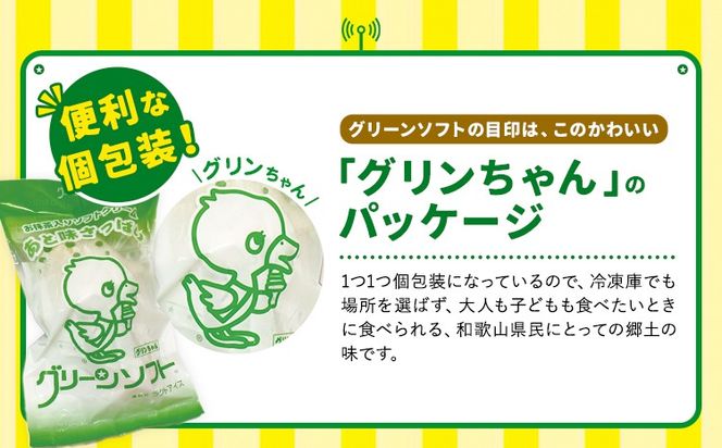 抹茶入りソフトクリーム グリーンソフト 選べる 10個入り 20個入り 玉林園《30日以内に出荷予定(土日祝除く)》 和歌山県 日高川町 抹茶 ソフト ソフトクリーム アイス スイーツ 10個 20個 冷凍 送料無料---wshg_fgyr1_30d_25_11000_10p---