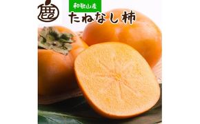 ＜10月より発送＞厳選たねなし柿10kg【刀根早生・平核無柿（ひらたねなしかき）】｜カキ・種無柿・種無し柿・種なし柿・無核柿