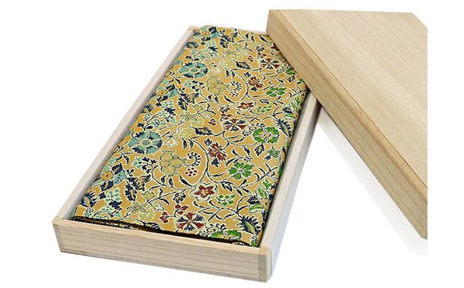 【高島屋選定品】＜龍村美術織物＞早雲寺テーブルセンター（1号サイズ・金） 261009_A-ADK013