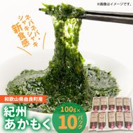 BB6200_紀州あかもく（由良町産）100g×10パック（2025年産）