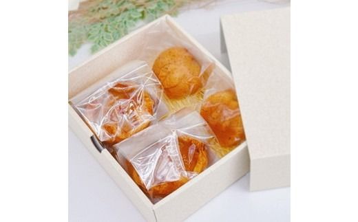 りんごをほおばる『napple pie』2個&焦がしバターのりんごフィナンシェ2個セット