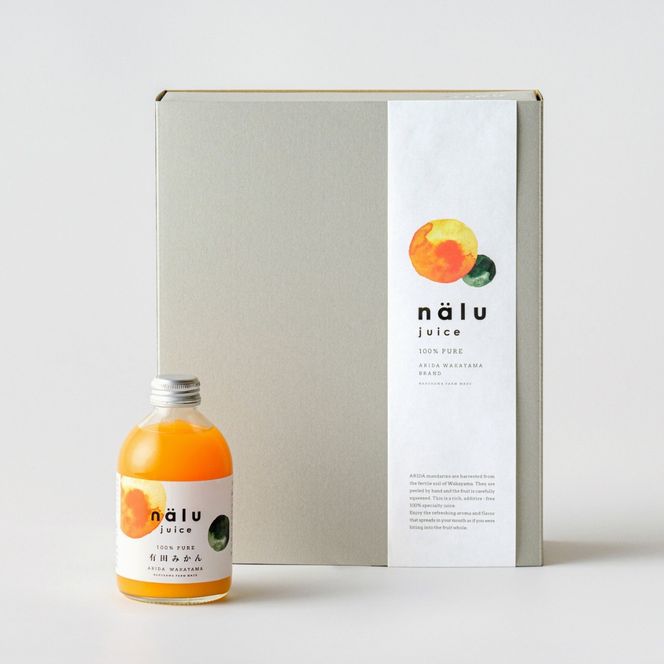 nalu juice 有田みかん 250ml × 12本 セット 鳴川農園　FD04