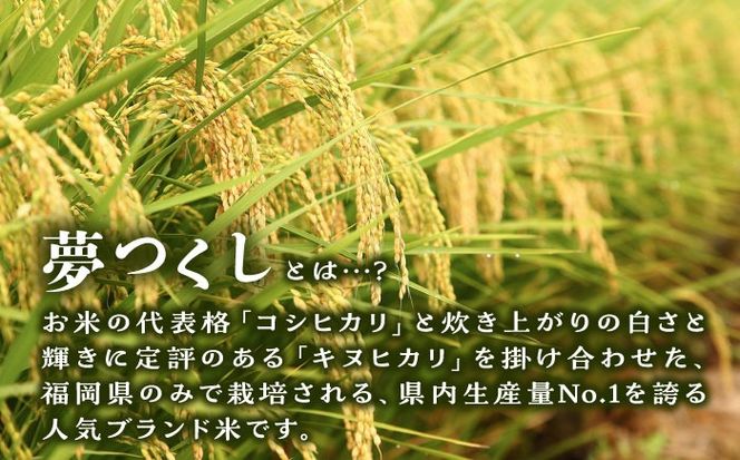 【全6回定期便】糸島産 夢つくし 5kg × 6回 糸島市 / 三島商店 [AIM006] 米 お米 ご飯 白米 夢つくし ゆめつくし 九州 福岡