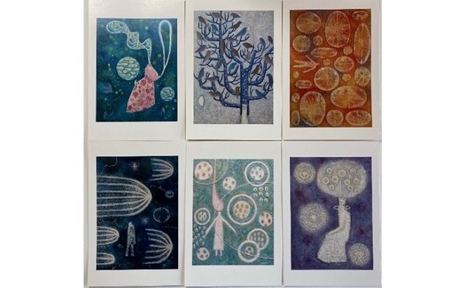 ポストカードコレクションA 絵画 はがき 世利好薇作品 