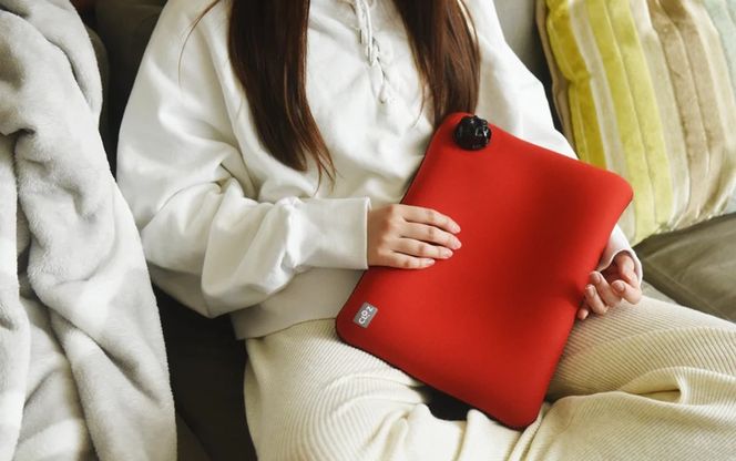 【選べるカラー】クロッツやわらか湯たんぽ/長方形タイプ_2644R