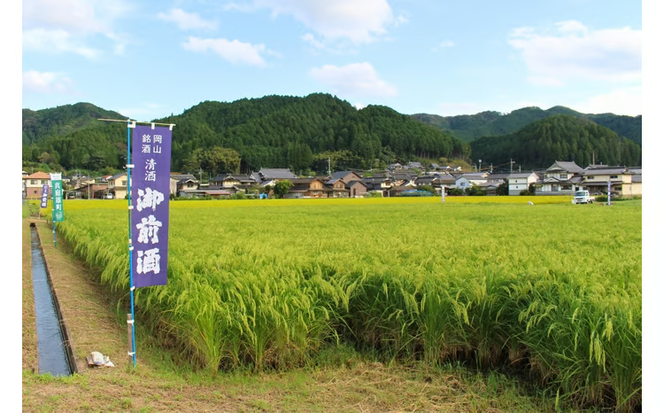 限定品 【真庭雄町全量使用】 御前酒 美作 みまさか 720ml×3本 / 御前酒 辻本店 真庭 雄町 特別醸造酒 日本酒 数量限定品 受付順に発送予定 【thtn030-02】