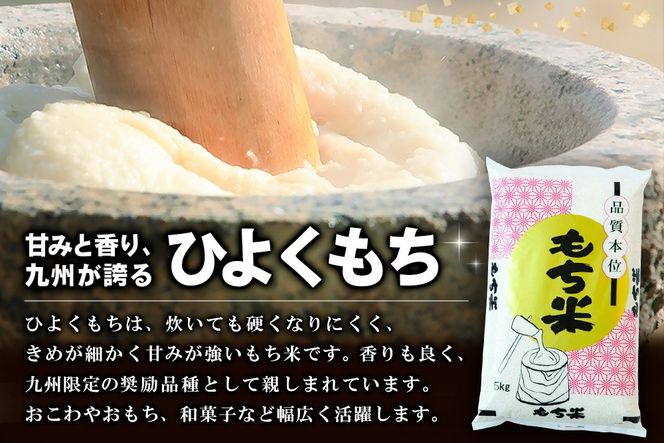 令和7年産 新米 佐賀県産ひよくもち米10kg 【もち米 餅米 ヒヨクモチ 10kg 年末 餅つき 赤飯 おこわ おはぎ 増田米穀】(H015200)
