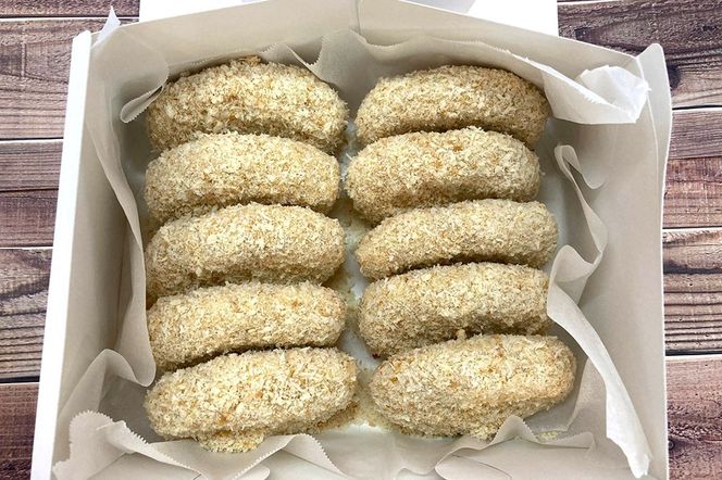 フクシマのコロッケ70g×12個（油調理済 冷凍）【男鹿市 福島肉店】|23_fnt-011201