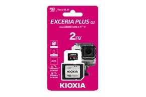 キオクシア（KIOXIA）EXCERIA PLUS G2 microSDXC UHS-I メモリカード 2TB