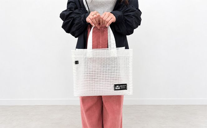 EBIST クリアトート 透明 トート バッグ かばん カバン 鞄 くりあ アウトドア　Lサイズ