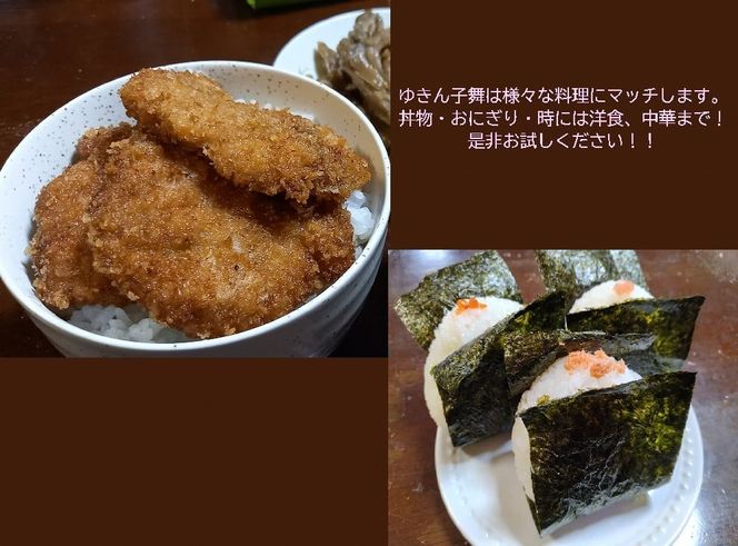 【新米受付・令和8年産米】 新潟県村上市岩船産 ゆきん子舞 3kg（1.5kg×2袋） 1039042N 白米 新潟 岩船 ゆきん子舞 一等米 農家直送 あっさり 低温倉庫保管 新耕農産