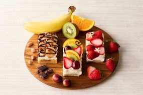 フローズンオープンフルーツサンド3個　MA00001　パンとパンで挟まないケーキみたいなフローズンオープンフルーツサンド