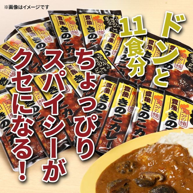 おおいたイチ押し!!豊後きのこカレー11食分_1296R