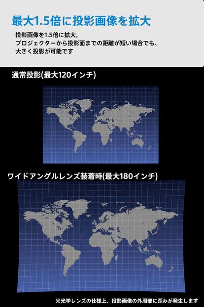 ベッドルームプロジェクターNX1 ブラック ワイヤレスアダプター(USB-C＆HDMI) ワイドアングルレンズ PUレザーケース5点セット 141305_KE40
