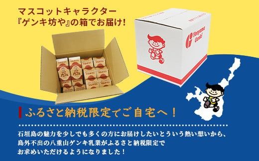 【ふるさと納税限定】ゲンキカフェバリューセット【八重山ゲンキ乳業】【日本最南端の乳業】【伊盛牧場産 生乳100％使用】GN-005