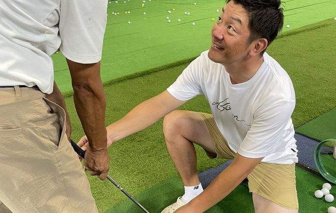 プロゴルファー×最先端測定器TRACKMANによるゴルフレッスンチケット 30分×30回分 ｜ ゴルフ レッスン 体験 練習 スイング スポーツ
