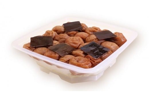 最高級紀州南高梅・大粒こんぶ風味梅干し 1.4kg【ご家庭用】【inm400C】