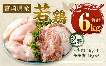 ＜【12月発送】宮崎県産若鶏6kgセット＞【c430_hn_x3-dec】