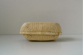 【伝統工芸品】KORI ANRI JAPAN「MUSUBU ヤナギの器」 "Lサイズ" 柳行李 / 豊岡杞柳細工 飯行李 弁当箱 お弁当 行楽 ピクニック ランチボックス