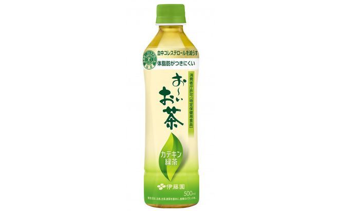 お～いお茶 カテキン緑茶500ml×48本セット【特定保健用食品】 222232_AT066