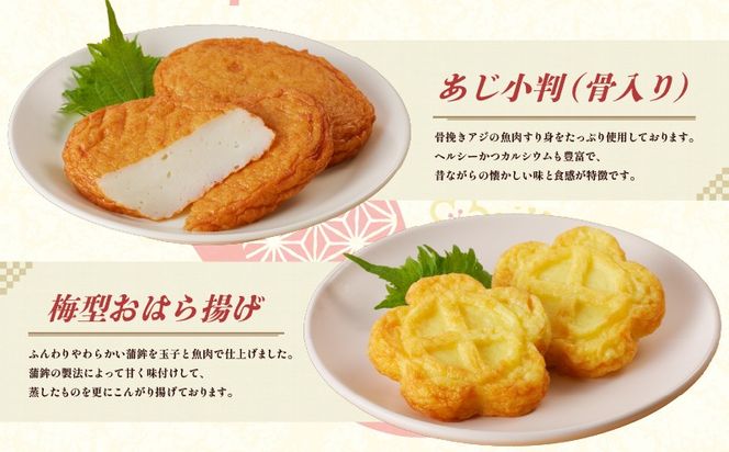 【5営業日以内に発送】有村屋 さつま揚げ 6種　K094-001