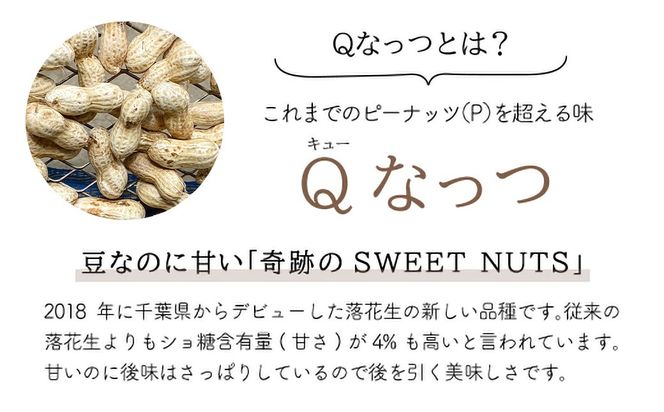 【先行受付・9月中旬より順次発送！】【訳あり】Qナッツ 生落花生 1kg SMAH015
