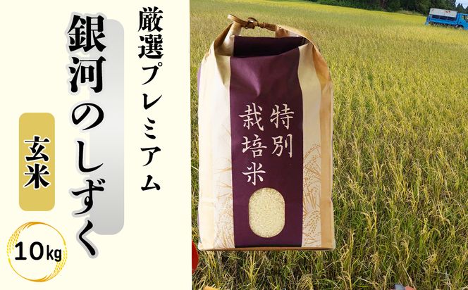 ＜令和8年産予約受付＞銀河のしずく 厳選プレミアム　玄米10kg 【2233】