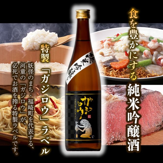 お正月をガジロウ純米吟醸２本で祝おう！（元日に届くガジロウ直筆年賀状付き）注意：受け付けはR7.12.21まで