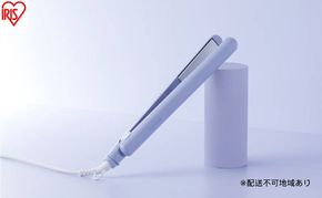 ストレートアイロン HIR-MS102-V ラベンダー ヘアアイロン ストレート 軽量 ストレートアイロン コンパクト 海外対応 セラミックコーティング ヘアーアイロン 5段階温度調節 スリム ヘアケア プレゼント ギフト MiCORA ミコラ アイリスオーヤマ