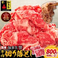 牛肉 切り落とし 400g×2P 800g  (4人前)  知多牛 響