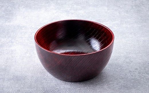 ボウル　赤摺　4.0 山中漆器 伝統工芸 工芸品 木製 漆塗 国産 日本製 F6P-3276