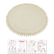 【保育士が監修】 サニーマット 洗える ベビー マット ベージュ 【kw0286-0043-2】