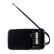 AUREX LEDライト付きホームラジオ AX-HR20(K) 【kw0240-0510】