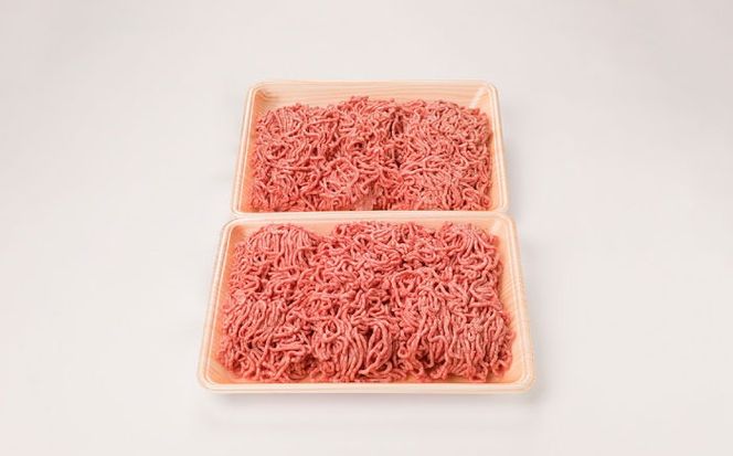 【 牛豚合挽 ミンチ 】 A4ランク 糸島黒毛和牛 / 糸島産豚肉 合計1.5kg 《糸島》 【糸島ミートデリ工房】[ACA006]