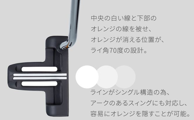 【 PROFOUND GOLF 】 パター Intuition Pro 32～35インチ ゴルフ イントゥイションプロ プロファウンド 初心者 上級者 putter