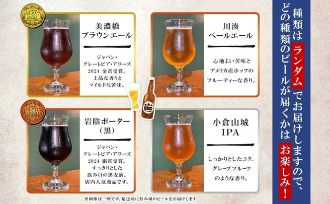 クラフトビール アソート 330ml 瓶 × 6本 セット ビール ご当地クラフトビール 詰め合わせ 飲み比べ お酒 地ビール アルコール 家飲み 酒 無ろ過 非加熱 ギフト お取り寄せ リバーポートブリュワリー 送料無料 River Port Brewery 岐阜県 美濃市