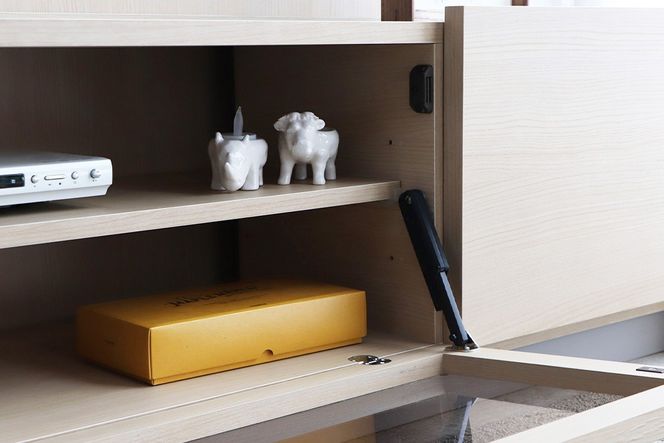 【東馬家具】シルト 180TV NA【TVボード リビング 収納 国産 ふるさと納税】(H060700)