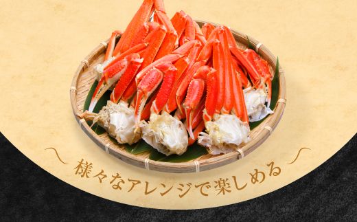 訳あり ボイル ずわいがに 総重量 1kg (内容量 900g)規格外 不揃い 傷 足 訳アリ わけあり 脚折れ 2L～3L 大サイズ 弥七商店 かに弥 ずわい蟹 ズワイガニ かに カニ 蟹 カニ足 脚 ずわい 鍋 数量限定