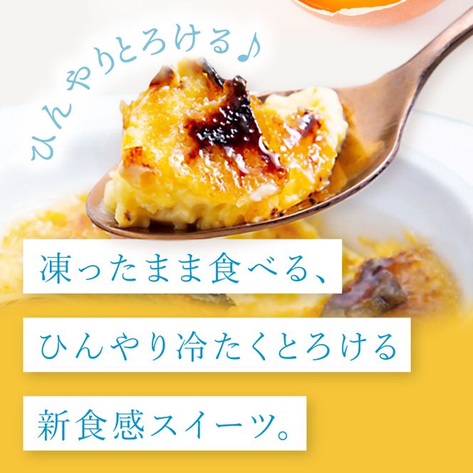 奥久慈しゃもカタラーナ 6個セット ひんやりスイーツ｜茨城県 大子町 奥久慈 袋田 奥久慈しゃも生産組合 スイーツ デザート おやつ 洋菓子 焼菓子 軍鶏 シャモ プリン クリームブリュレ 濃厚 お取り寄せ（AR009）