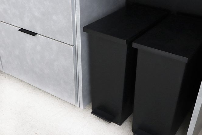 【東馬家具】モルタ_板戸+60ダスト引出+60チェスト+60OP引出+120天板ステン【キッチンカウンター キッチン リビング 収納 国産 シンプル ふるさと納税】(H060687)