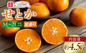 訳あり せとか 4.5kg M～2Lサイズおまかせ 高石垣ファーム  K013