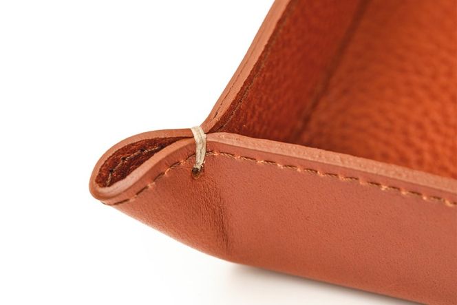 SOMES GL-15 レザートレー ブラウン [ソメスサドル 北海道 砂川市 12260915] ソメス インテリア トレー 日本製 本革 革 革製品 レザー