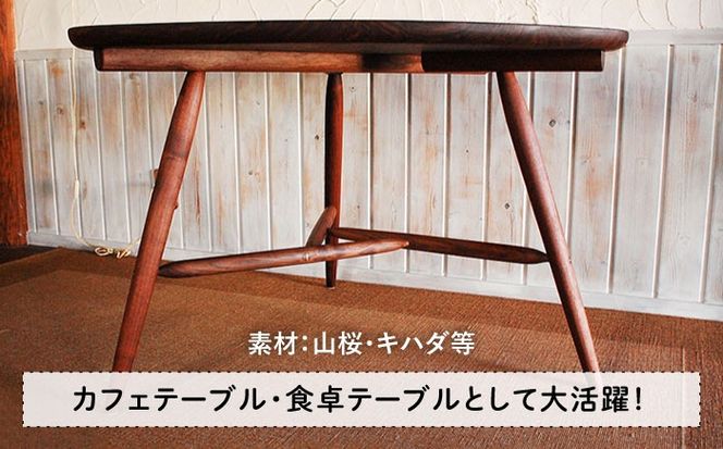 トライアングル テーブル 《糸島》 【工房はーべすと】 [AYA020] インテリア 木工家具 リビング オリジナル おしゃれ お洒落 木