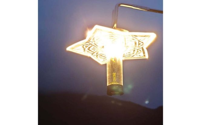 ゴールゼロ用シェード　YOZORA　夜空　1個　アウトドア・インテリアに　川崎市自社工場一貫生産品 141305_MH08