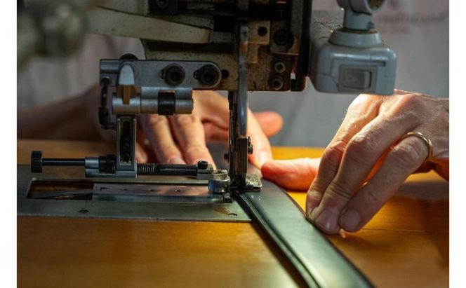 スコッチグレイン監修　オリジナルイタリアンレザーベルト（スムースミディアムブラウン）　イタリアン ベルト　本革　東京都　墨田区